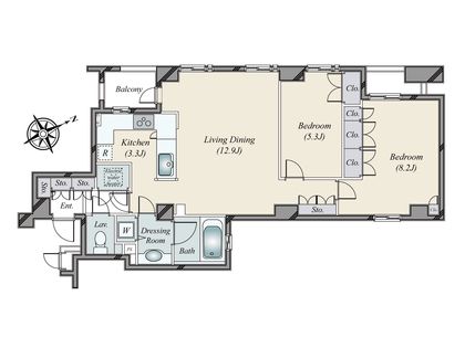 間取図(平面図)