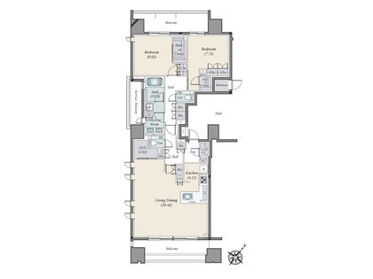 間取図(平面図)