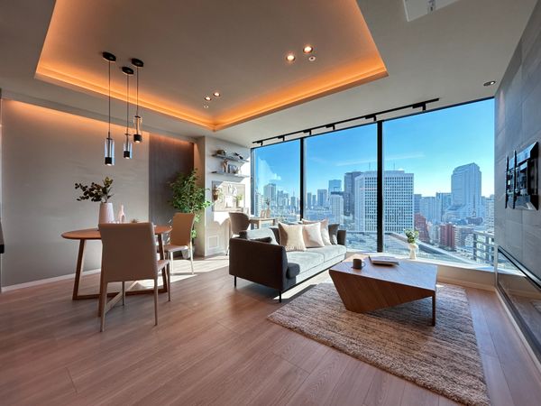 シティタワー麻布十番 リビング