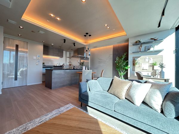 シティタワー麻布十番 リビング