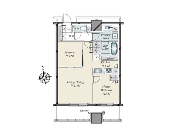 WORLD TOWER RESIDENCE 間取図(平面図)