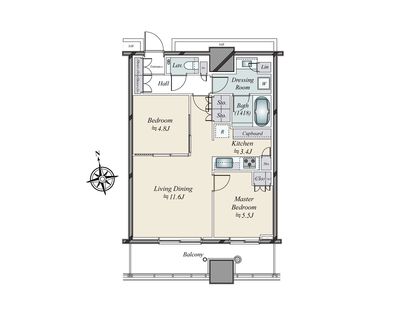 間取図(平面図)