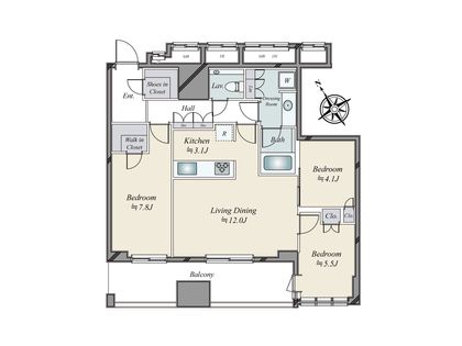 間取図(平面図)