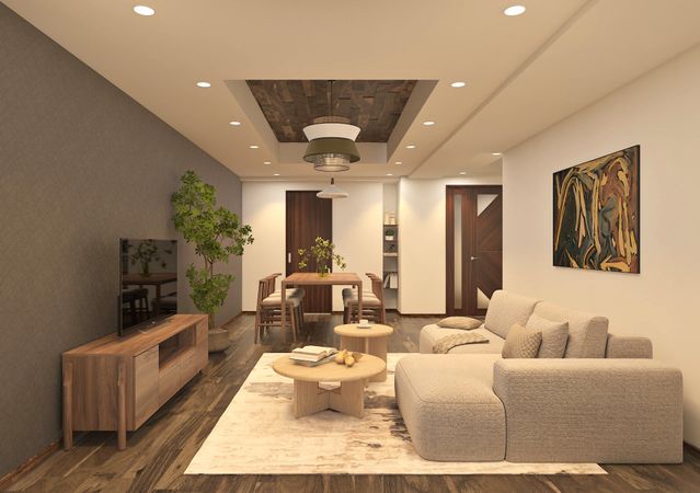 六本木ヒルズレジデンス B棟 完成予想図(内観) 六本木ヒルズレジデンス B棟 完成予想図(内観)