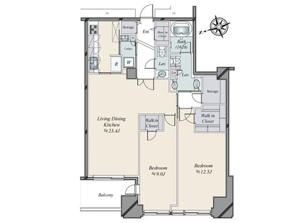 間取図(平面図)
