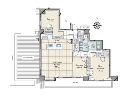 間取図(平面図)