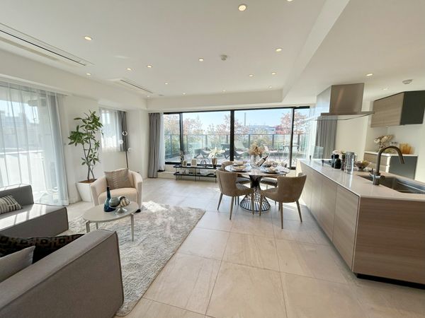 パークコート白金長者丸 リビング