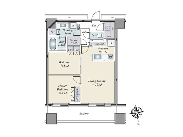 WORLD TOWER RESIDENCE 間取図(平面図) WORLD TOWER RESIDENCE 間取図(平面図)