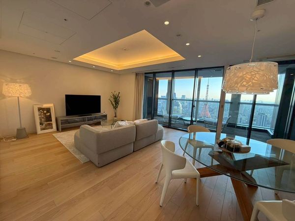 虎ノ門ヒルズレジデンス リビング リビング