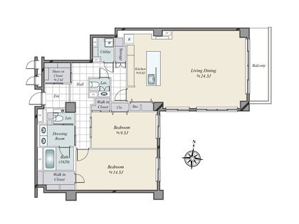 間取図(平面図)