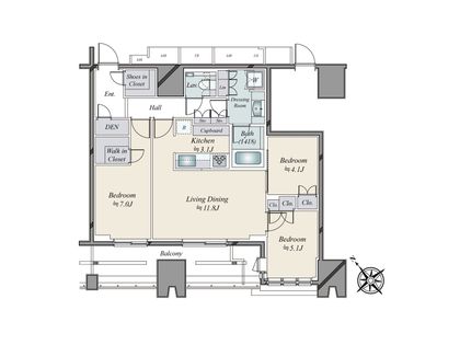 間取図(平面図)