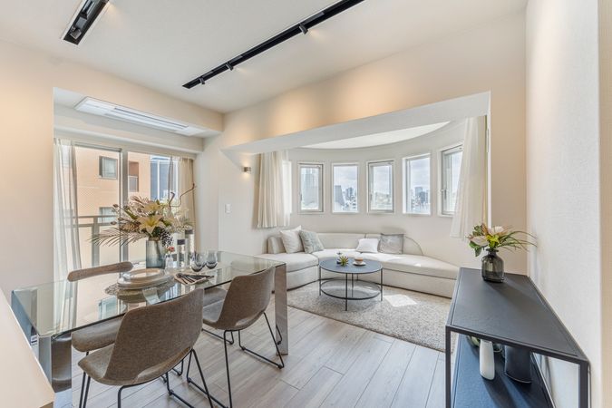 サンウッド赤坂フラッツ リビング