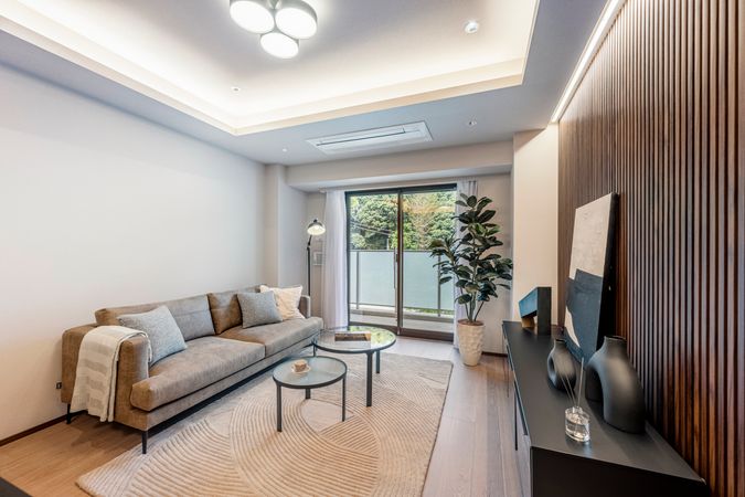 ブランズ渋谷常盤松 リビング