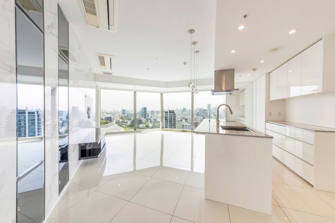 パークコート渋谷ザタワー リビング