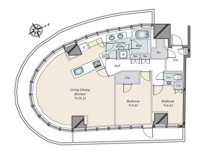 間取図(平面図)