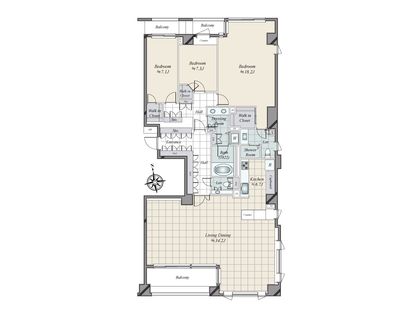 間取図(平面図)