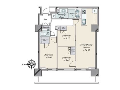 間取図(平面図)
