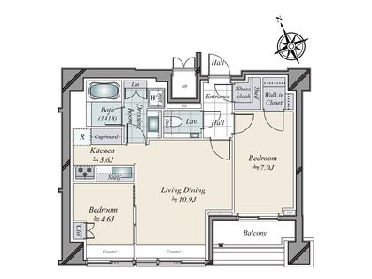 間取図(平面図)