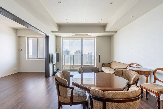 ザ・パークハウス西新宿タワー60 リビング