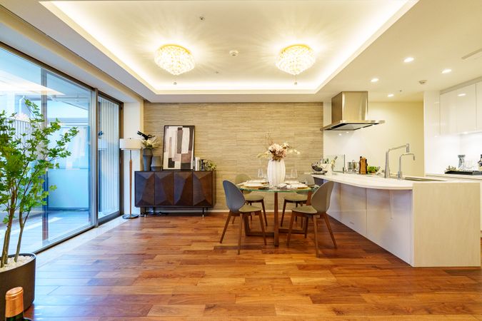 ロイヤルシーズン南麻布 リビング