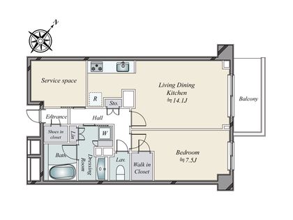 間取図(平面図)