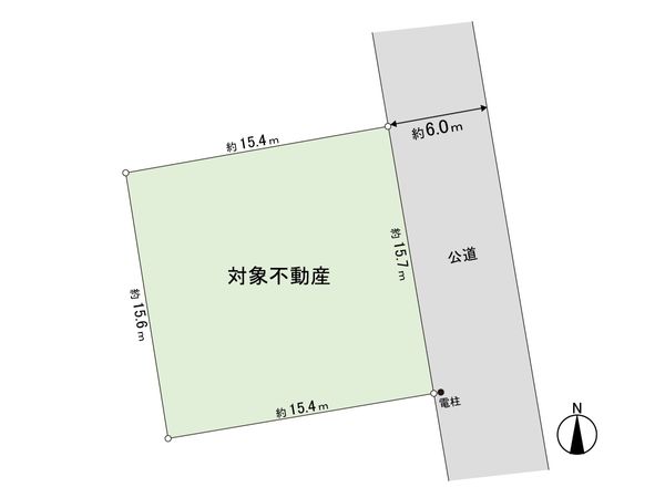 加茂3丁目 土地 区画図 区画図