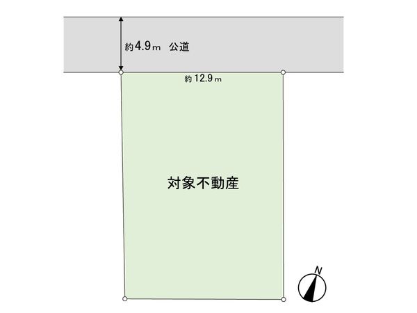 富谷市東向陽台2丁目 土地 区画図 富谷市東向陽台2丁目 土地 区画図