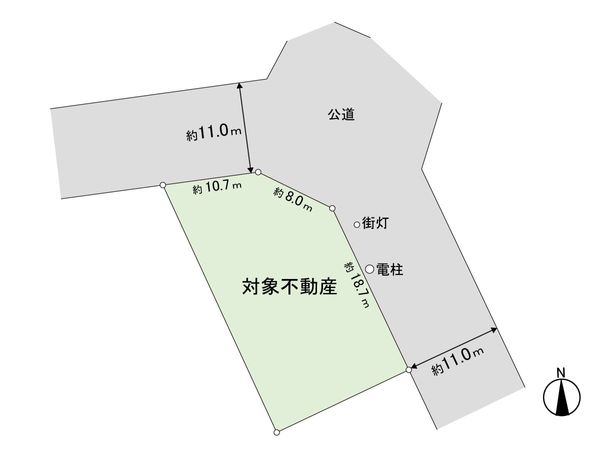 高森4丁目 土地 区画図 高森4丁目 土地 区画図