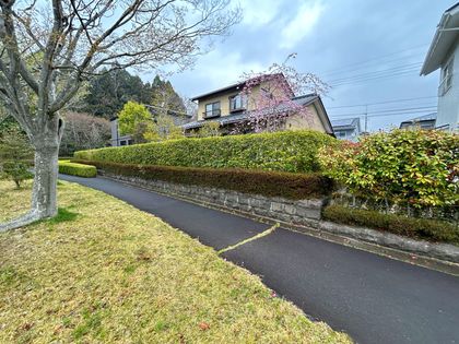 利府町青山3丁目 土地 前面道路含む外観