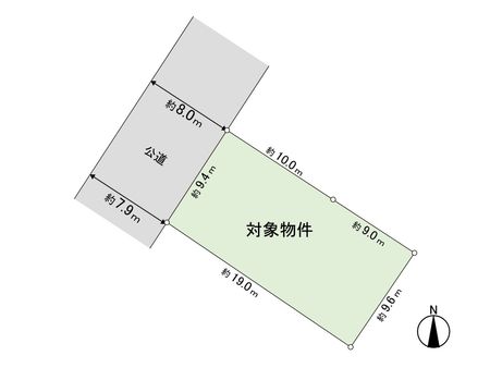 土地 南光台南3丁目 地形図