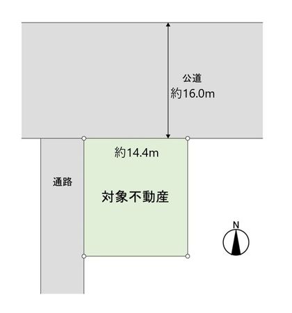 利府町しらかし台4丁目 土地 区画図 利府町しらかし台4丁目 土地 区画図