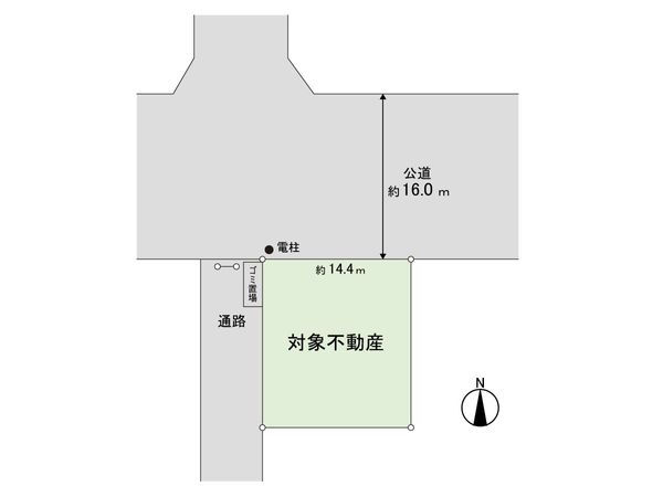 利府町しらかし台4丁目 土地 区画図 利府町しらかし台4丁目 土地 区画図