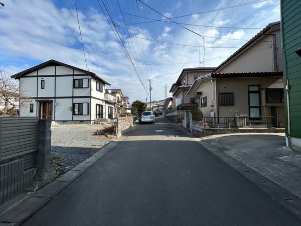 泉区向陽台5丁目 土地 前面道路含む外観 泉区向陽台5丁目 土地 前面道路含む外観