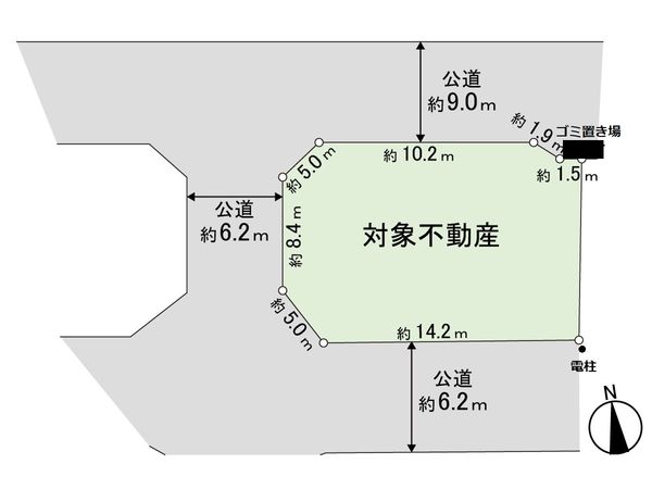 虹の丘2丁目 土地 区画図 虹の丘2丁目 土地 区画図