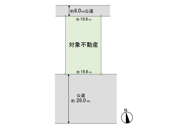 大和町吉岡まほろば2丁目 土地 区画図