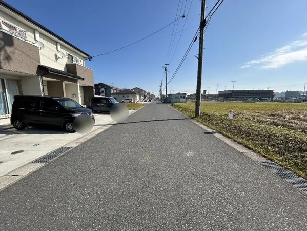 前面道路写真