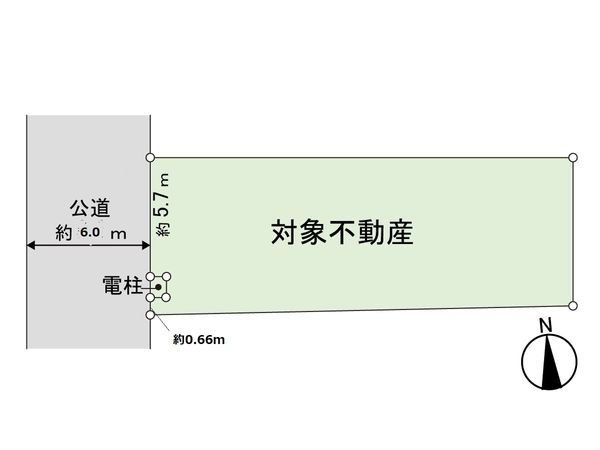 将監7丁目 A区画 土地 区画図 将監7丁目 A区画 土地 区画図