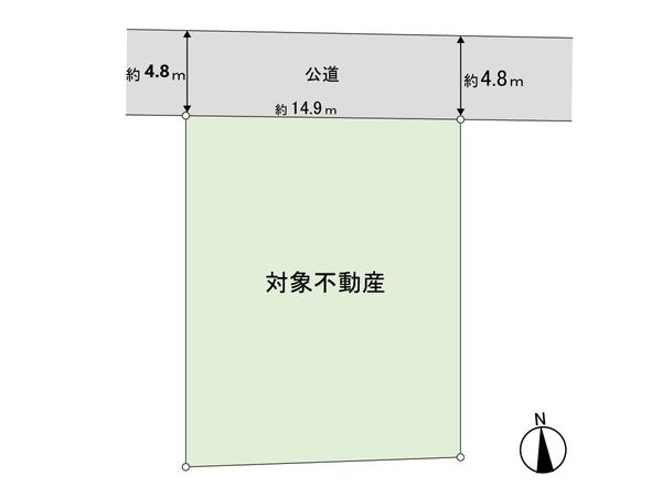 折立6丁目 土地 区画図 折立6丁目 土地 区画図