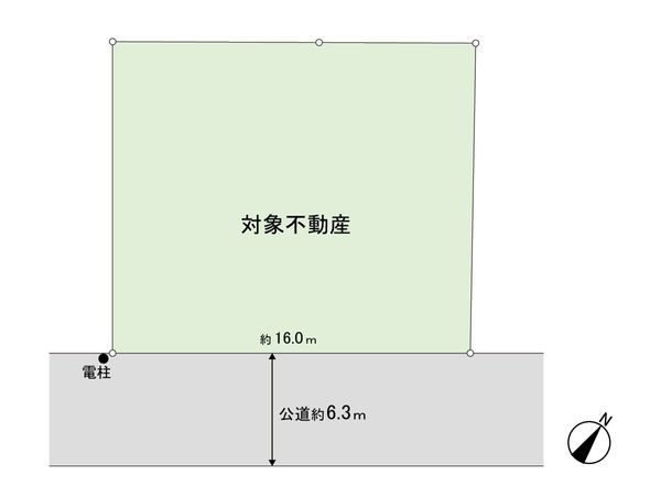 鶴が丘1丁目 土地 区画図 鶴が丘1丁目 土地 区画図