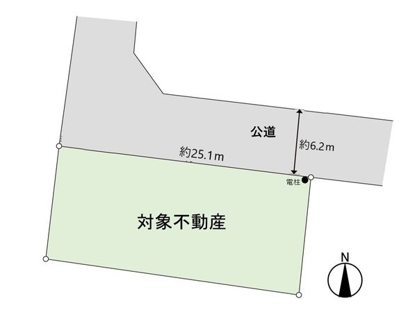 貝ケ森3丁目 土地 区画図 貝ケ森3丁目 土地 区画図