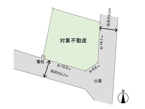 松陵一丁目 土地 区画図 松陵一丁目 土地 区画図