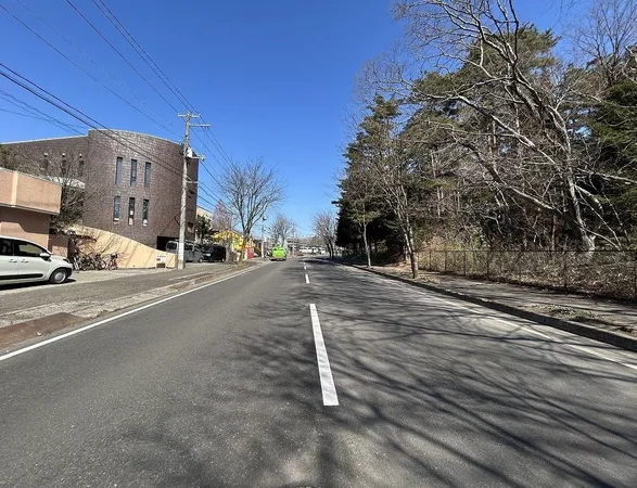 前面道路