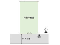 向陽台3丁目 土地 区画図 向陽台3丁目 土地 区画図