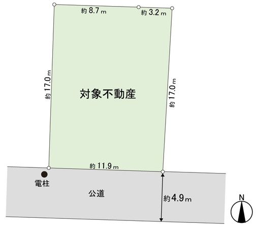 向陽台四丁目 土地 区画図 向陽台四丁目 土地 区画図