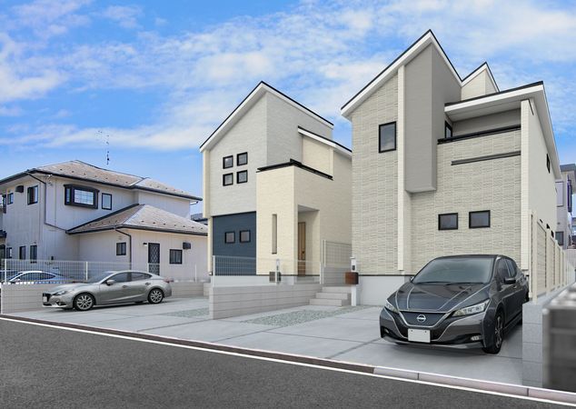 将監2丁目 新築戸建 外観パース図 将監2丁目 新築戸建 外観パース図