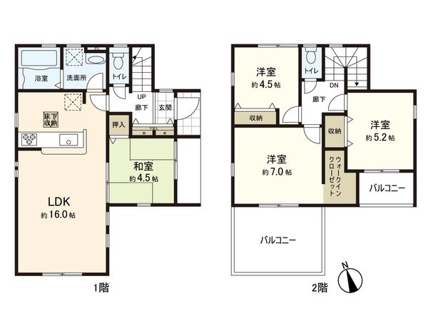間取図(平面図)