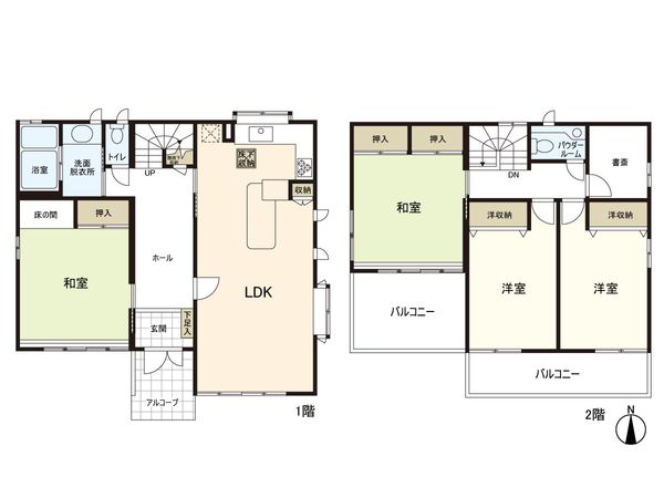 富谷市明石台1丁目 戸建 間取図(平面図)