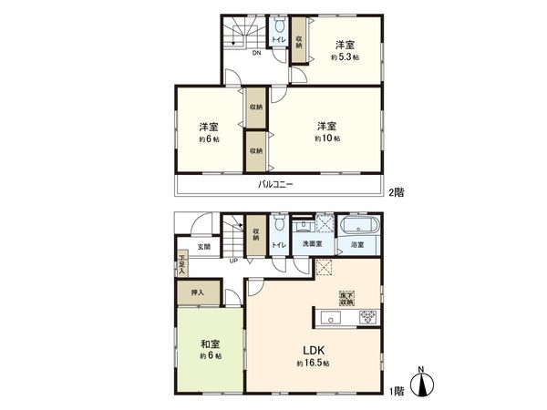 泉ケ丘5丁目 戸建 間取図(平面図) 泉ケ丘5丁目 戸建 間取図(平面図)