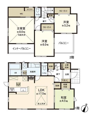 富ケ丘3丁目 新築戸建 間取図(平面図)
