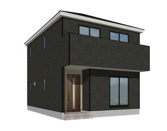 八乙女1丁目 新築戸建 1号棟 外観パース図 八乙女1丁目 新築戸建 1号棟 外観パース図